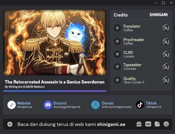 Komik The Reincarnated Assassin is a Genius Swordsman Chapter 53 gambar 1
