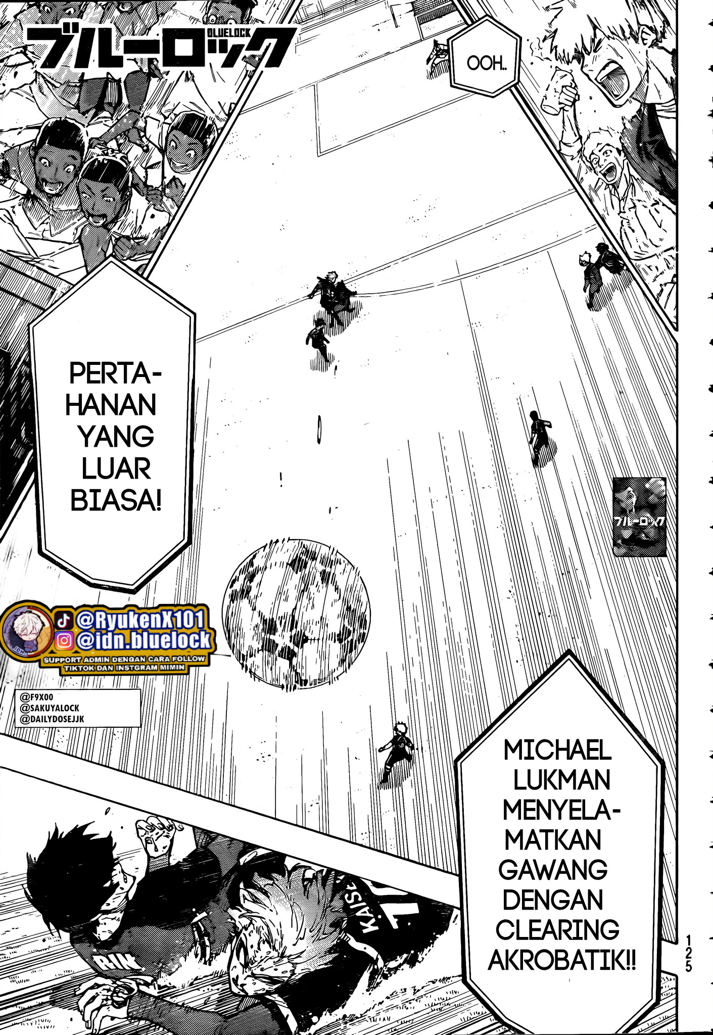 Komik Blue Lock Chapter 291 gambar 1