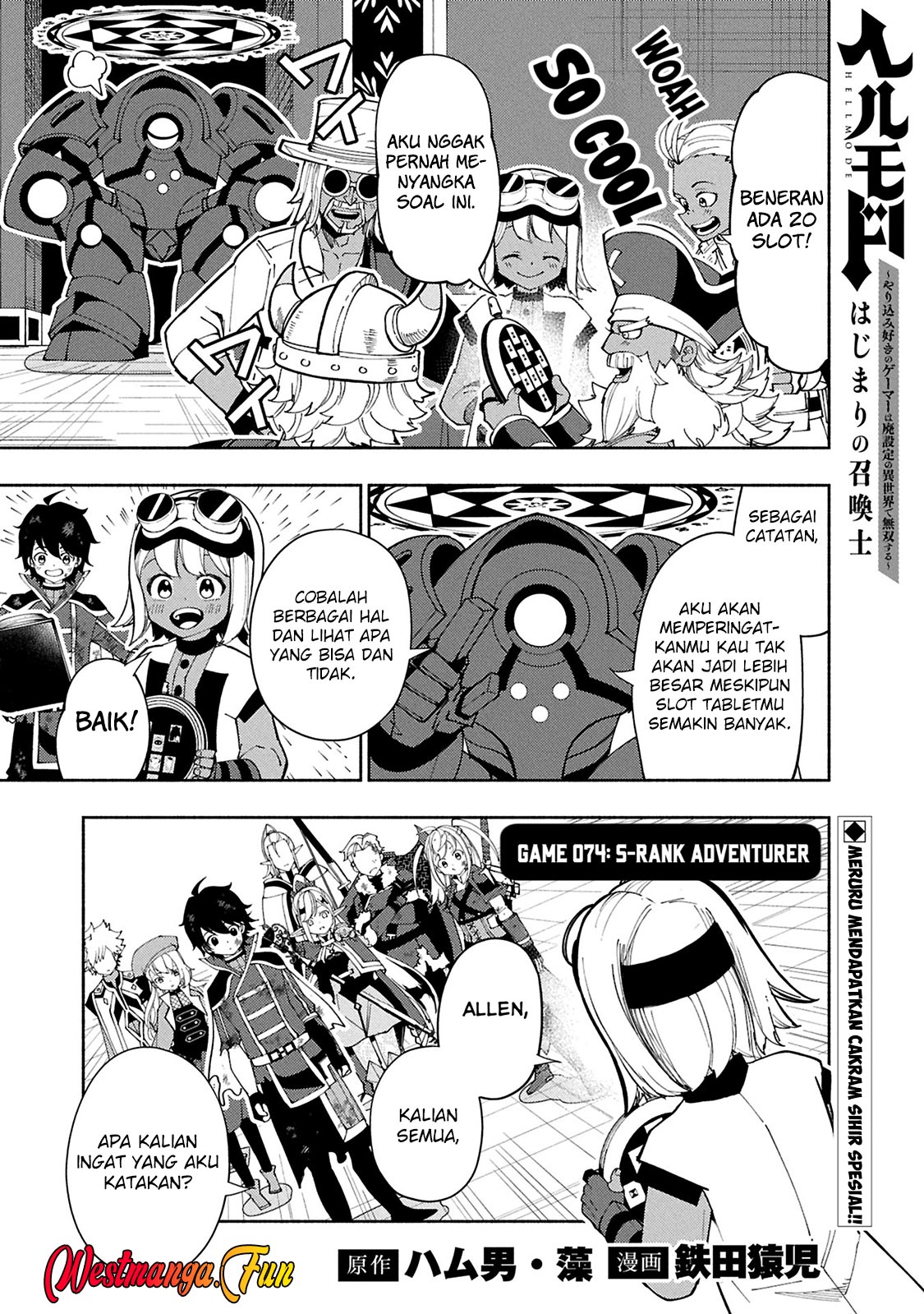 Manga Hell Mode: Yarikomi Suki no Gamer wa Hai Settei no Isekai de Musou Suru Chapter 74 gambar 2