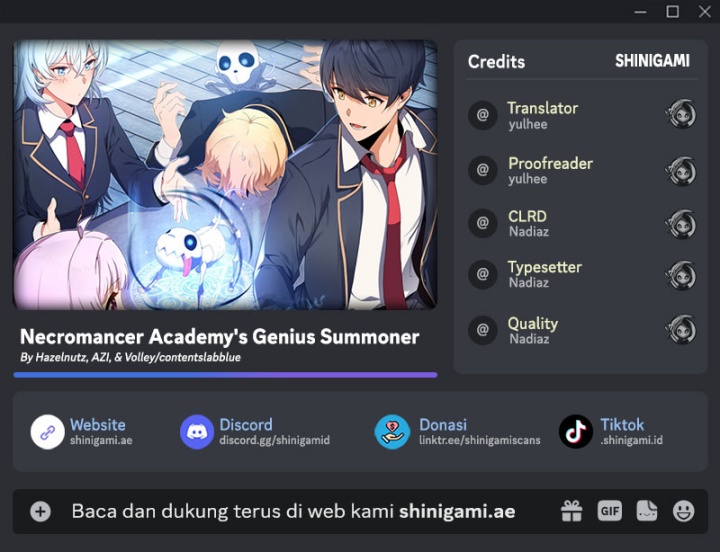 Komik Necromancer Academy’s Genius Summoner Chapter 157 gambar 1