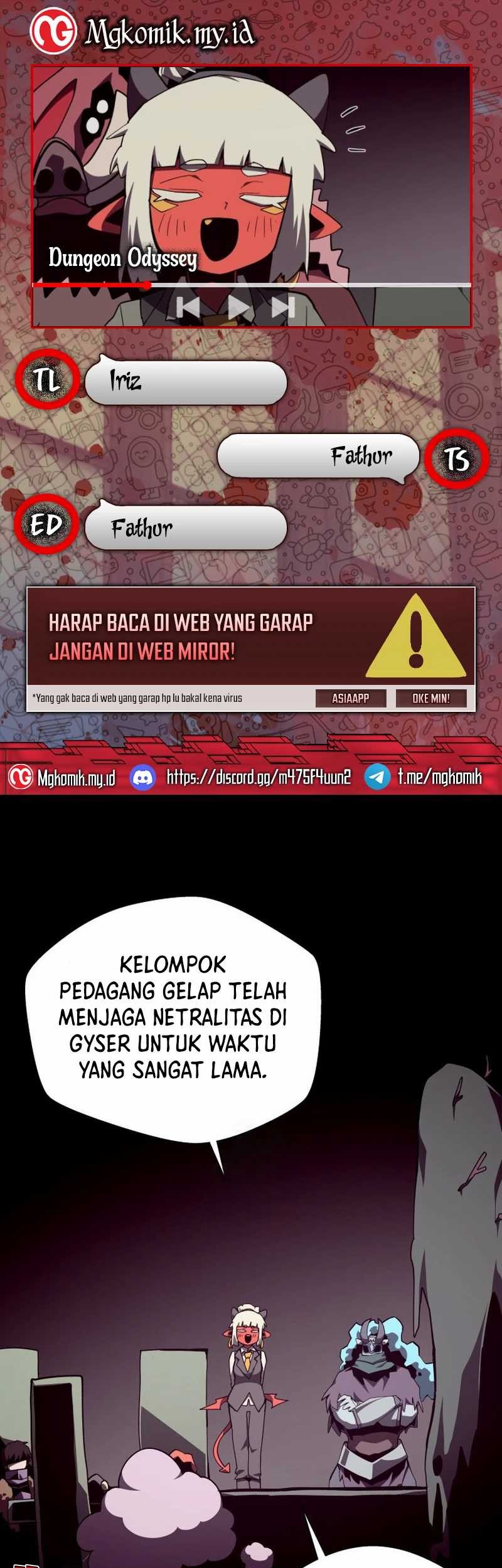 Komik Dungeon Odyssey Chapter 117 gambar 1