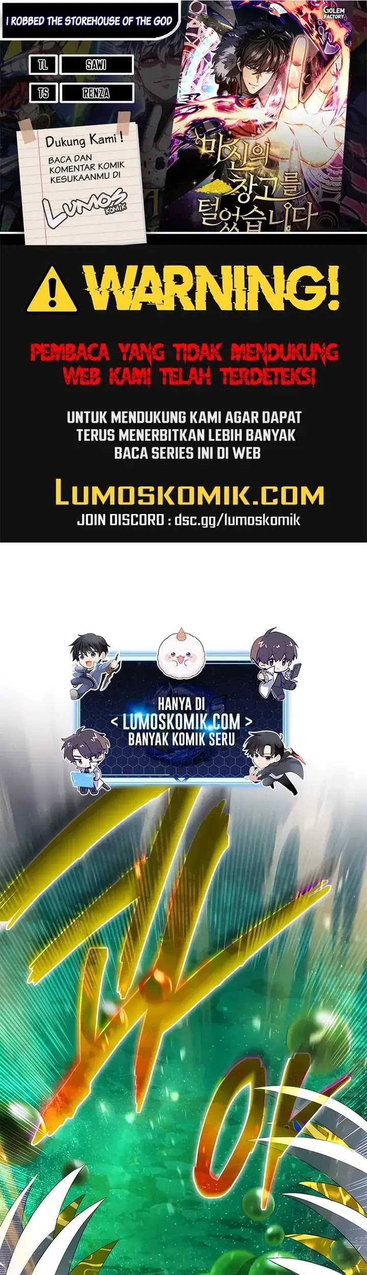 Komik I Robbed The Storehouse Of The God Chapter 44 gambar 1