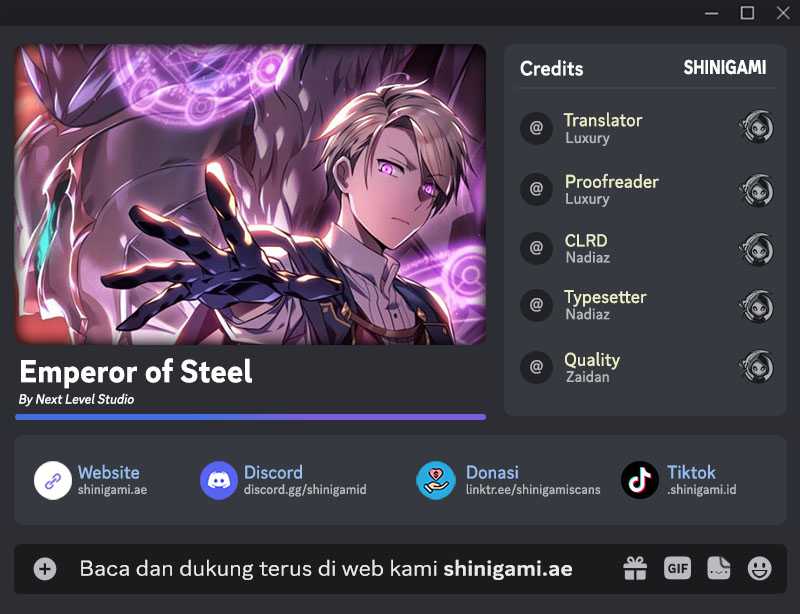 Komik Emperor Of Steel Chapter 28 gambar 1