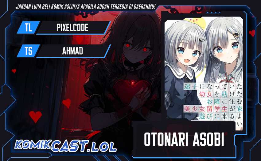 Komik Maigo ni Natteita Youjo o Tasuketara, Otonari ni Sumu Bishoujo Ryuugakusei ga Ie ni Asobi ni Kuru You ni Natta Ken ni Tsuite Chapter 01 gambar 1