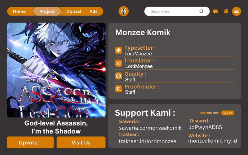 Komik God-level Assassin, I’m the Shadow Chapter 02 gambar 1