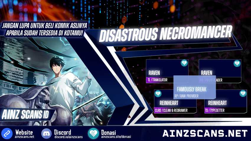 Komik Disastrous Necromancer Chapter 155 gambar 1