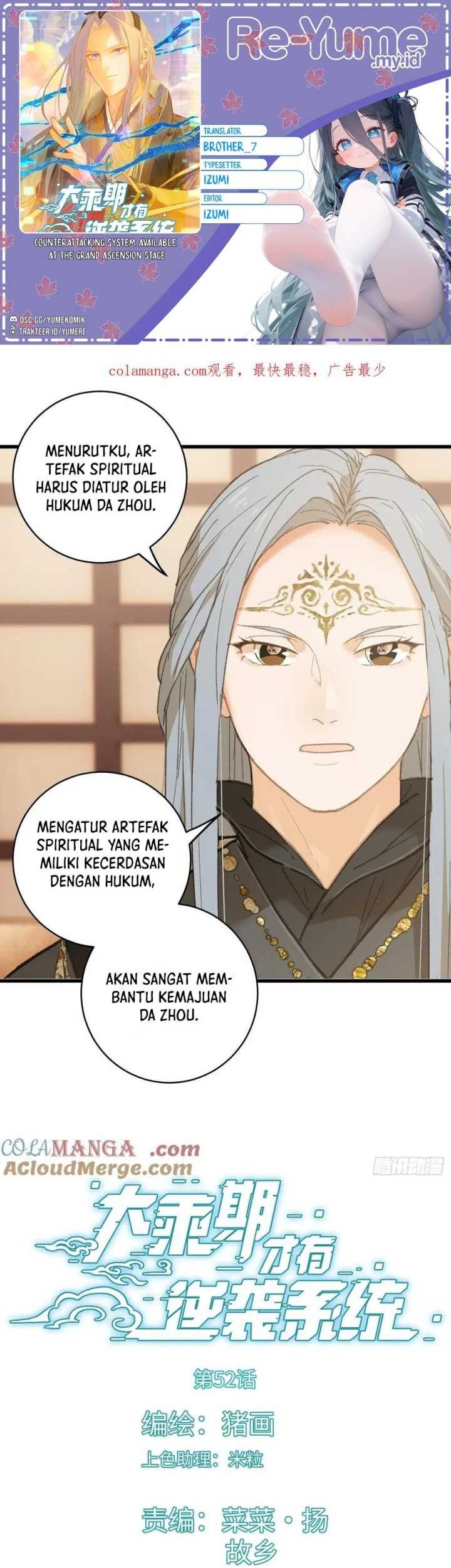 Komik Counterattacking System Available At The Grand Ascension Stage Chapter 52 gambar 1