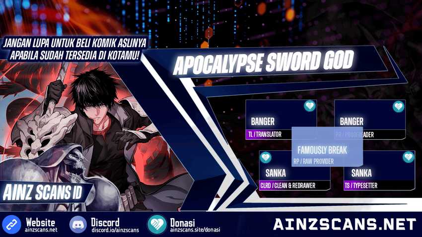 Komik Apocalypse Sword God Chapter 47 gambar 1