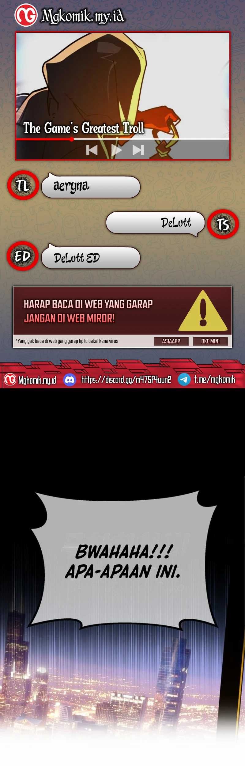 Komik The Game’s Greatest Troll Chapter 123 gambar 1