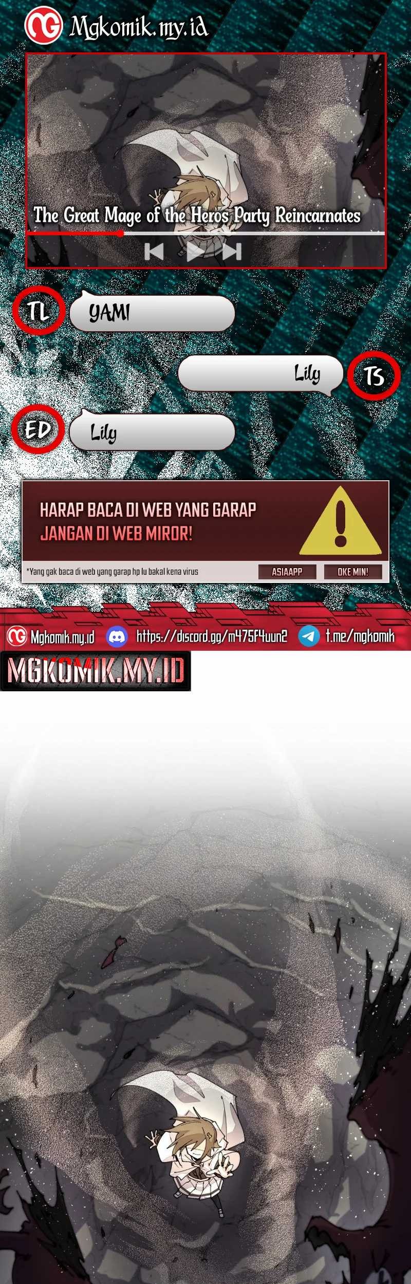 Komik The Rebirth of the Hero’s Party’s Archmage Chapter 44 gambar 1