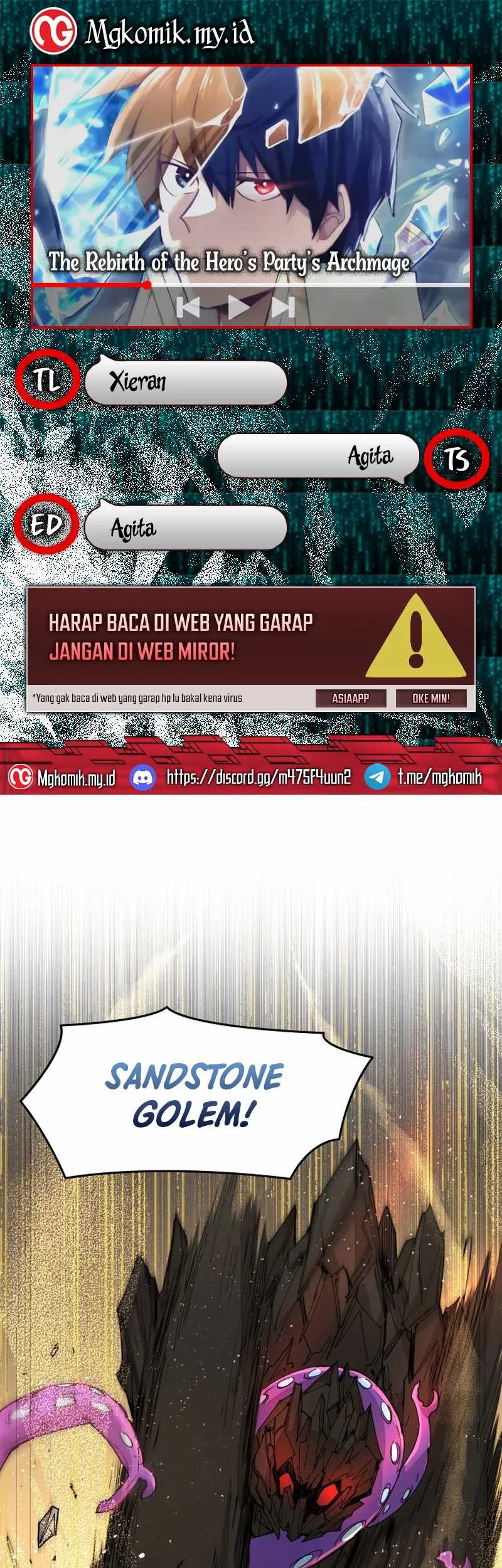 Komik The Rebirth of the Hero’s Party’s Archmage Chapter 50 gambar 1