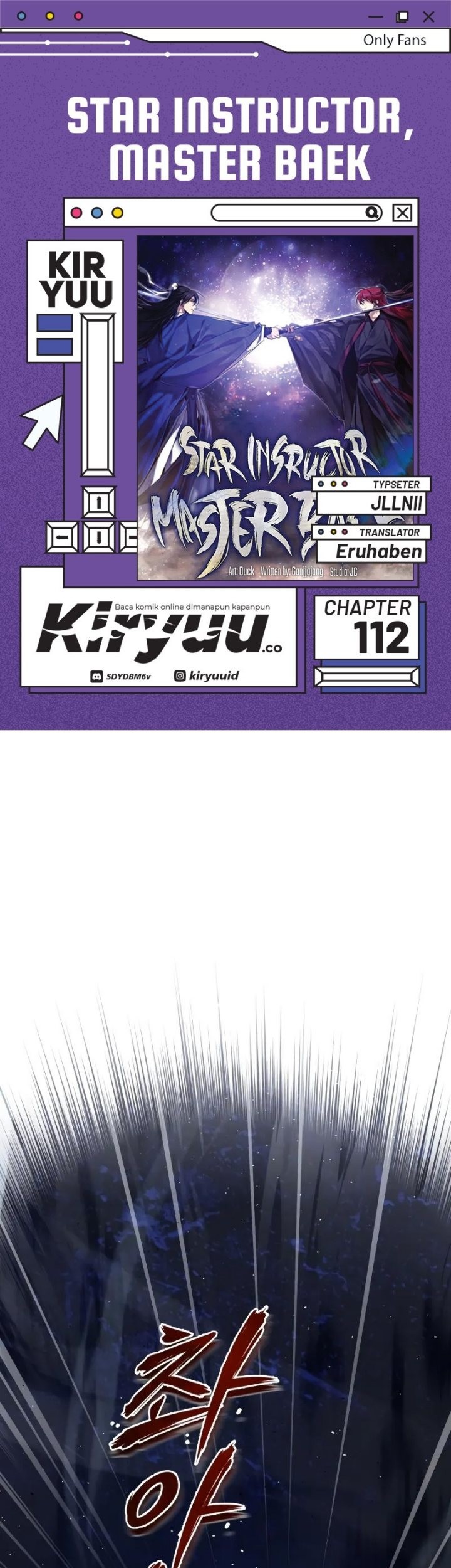 Komik Number One Star Instructor Master Baek Chapter 112 gambar 1