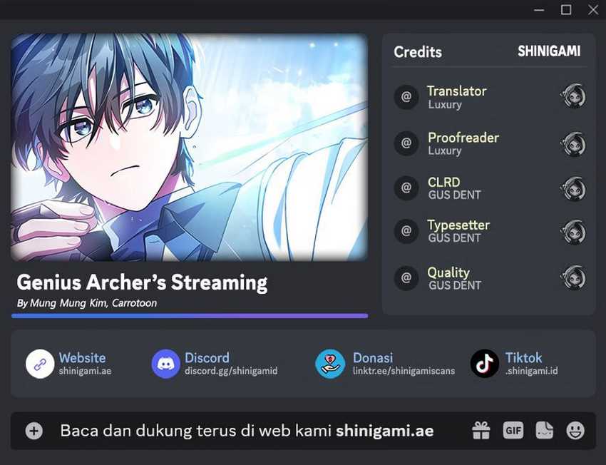 Komik Genius Archer’s Streaming Chapter 51 gambar 1