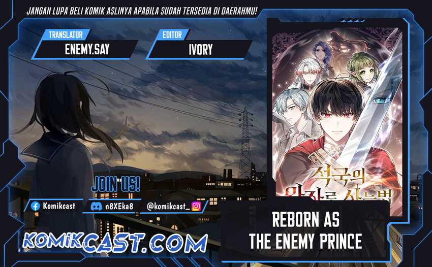 Komik Reborn as the Enemy Prince Chapter 65 gambar 1