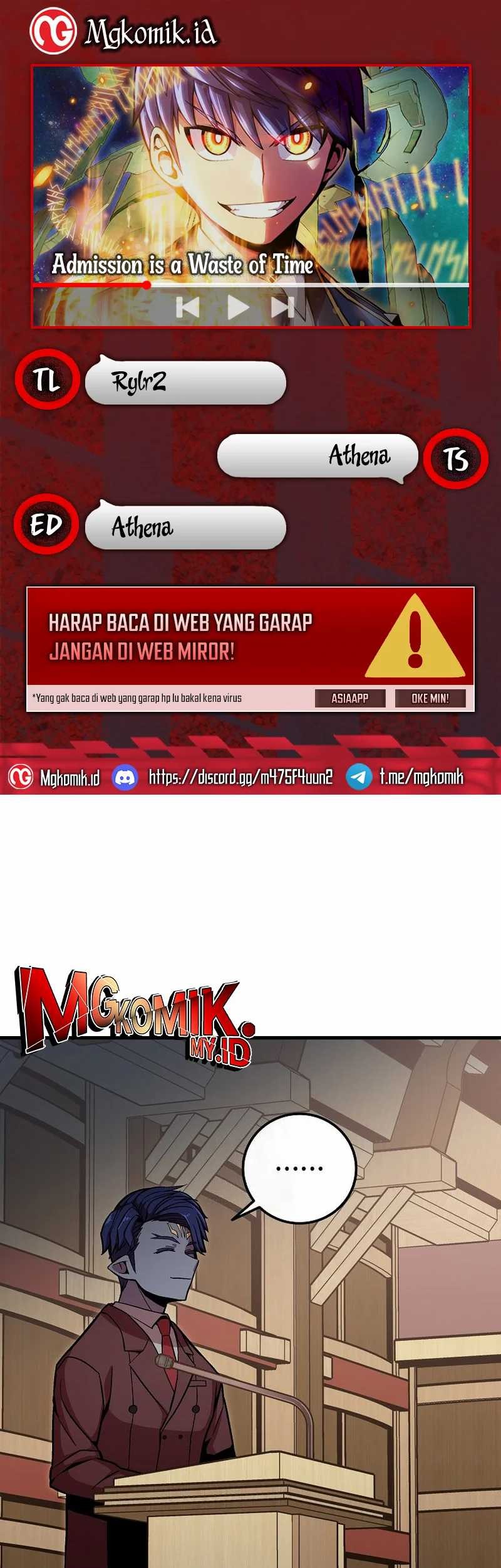 Komik Admission is a Waste of Time Chapter 35 gambar 1