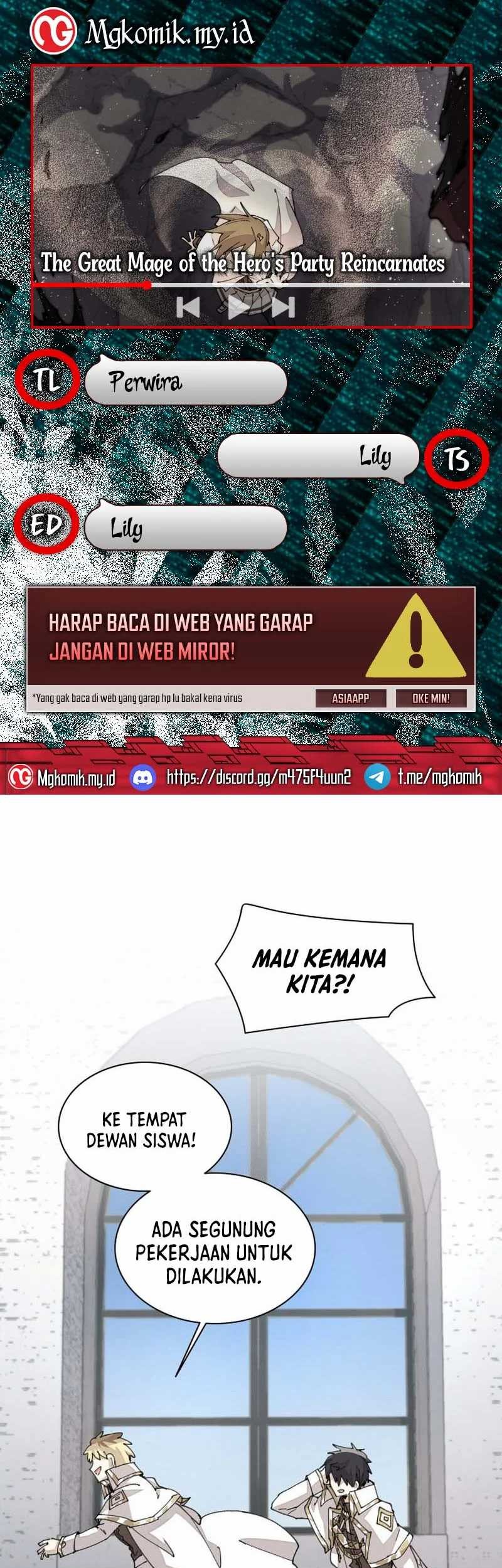 Komik The Rebirth of the Hero’s Party’s Archmage Chapter 65 gambar 1