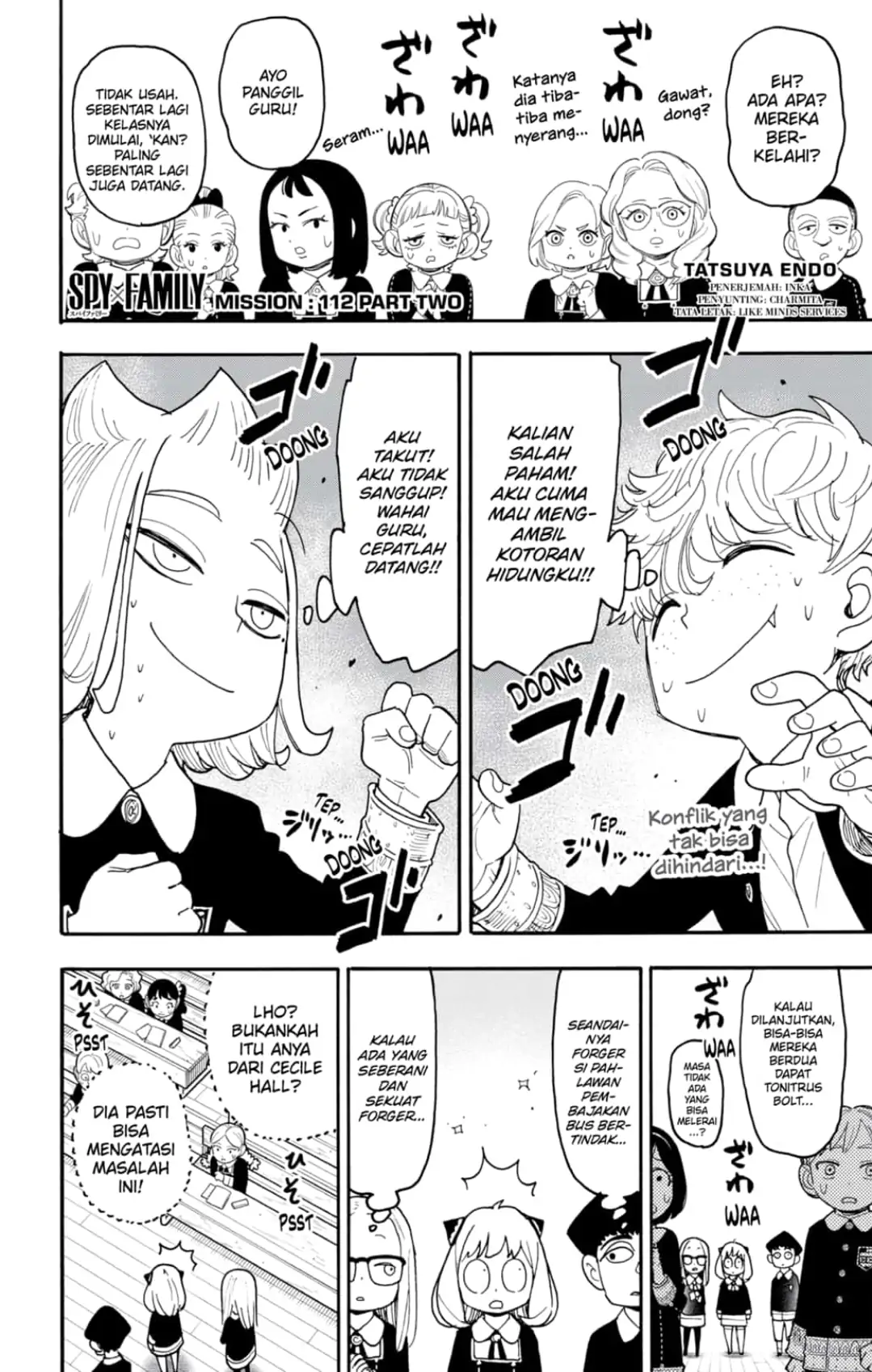Komik Spy X Family Chapter 112 gambar 1