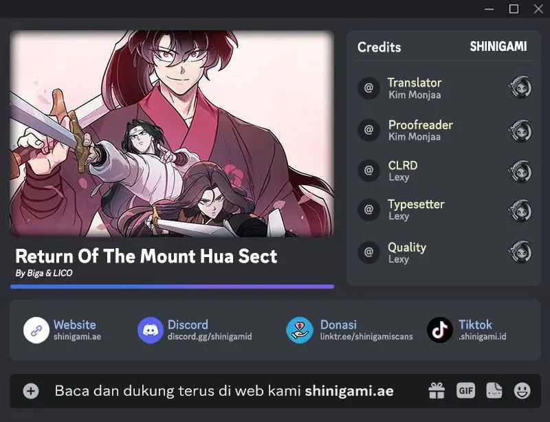 Komik Return of the Flowery Mountain Sect Chapter 152.5 gambar 1