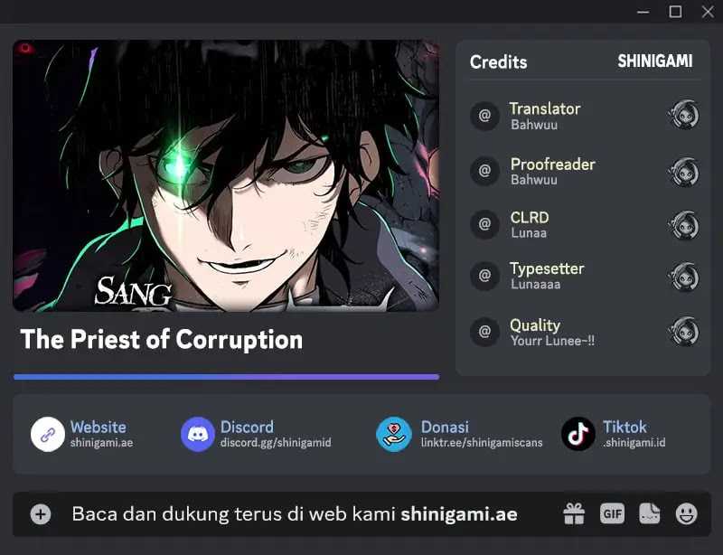 Komik The Priest of Corruption Chapter 78 gambar 1