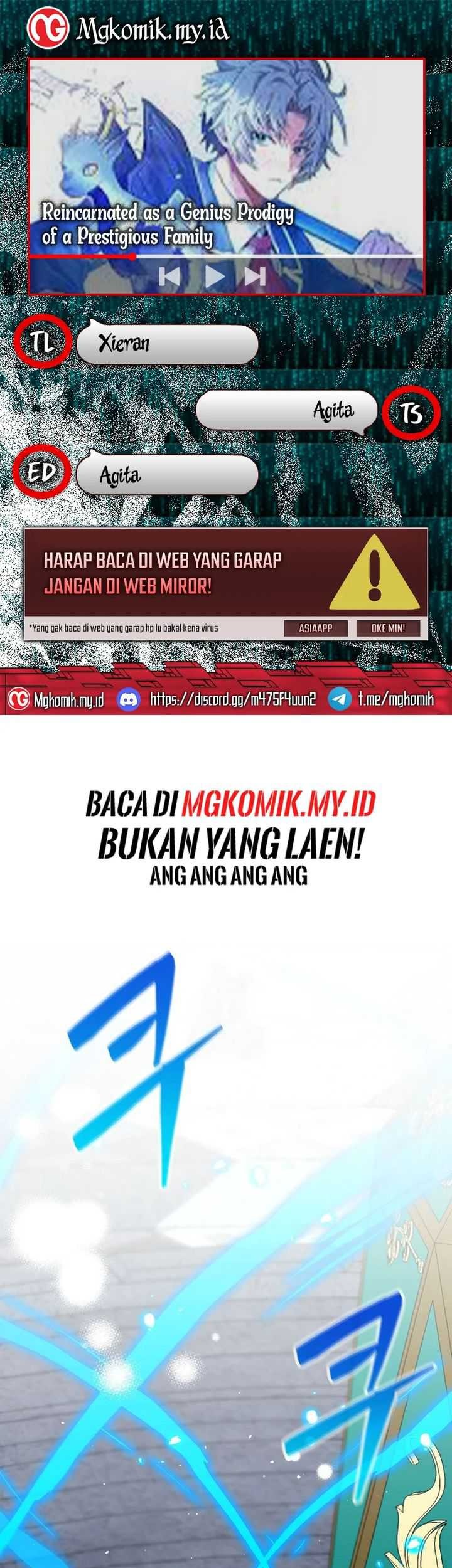 Komik Reincarnated as a Genius Prodigy of a Prestigious Family Chapter 36 gambar 1