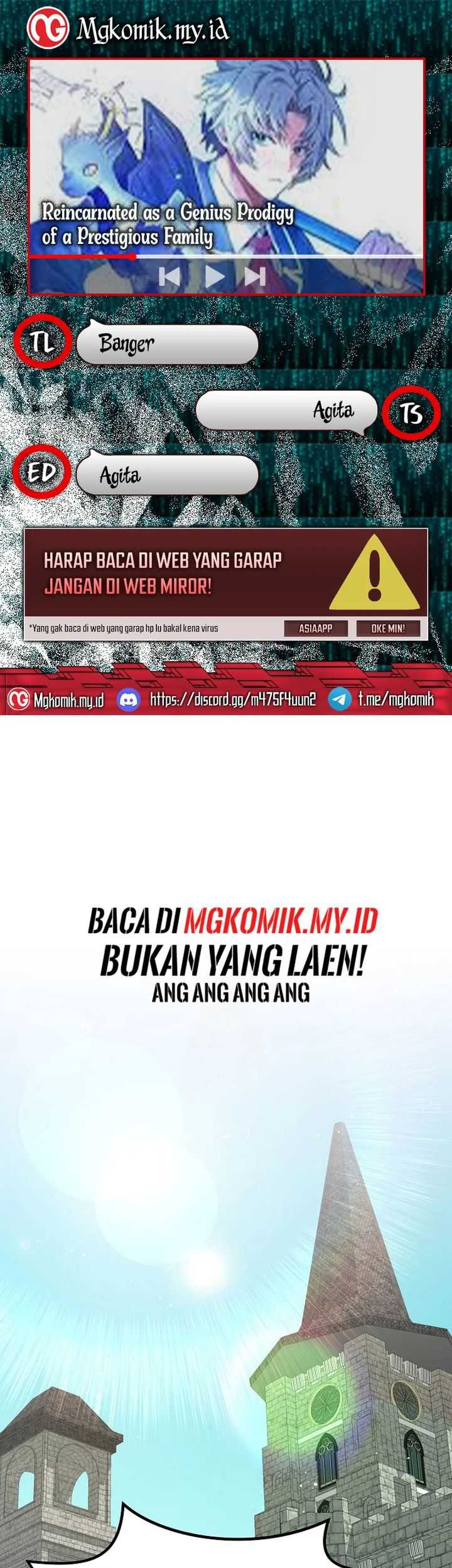 Komik Reincarnated as a Genius Prodigy of a Prestigious Family Chapter 33 gambar 1