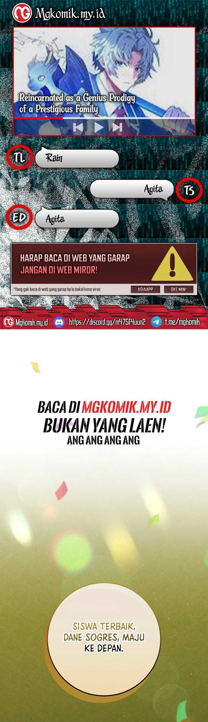 Komik Reincarnated as a Genius Prodigy of a Prestigious Family Chapter 29 gambar 1