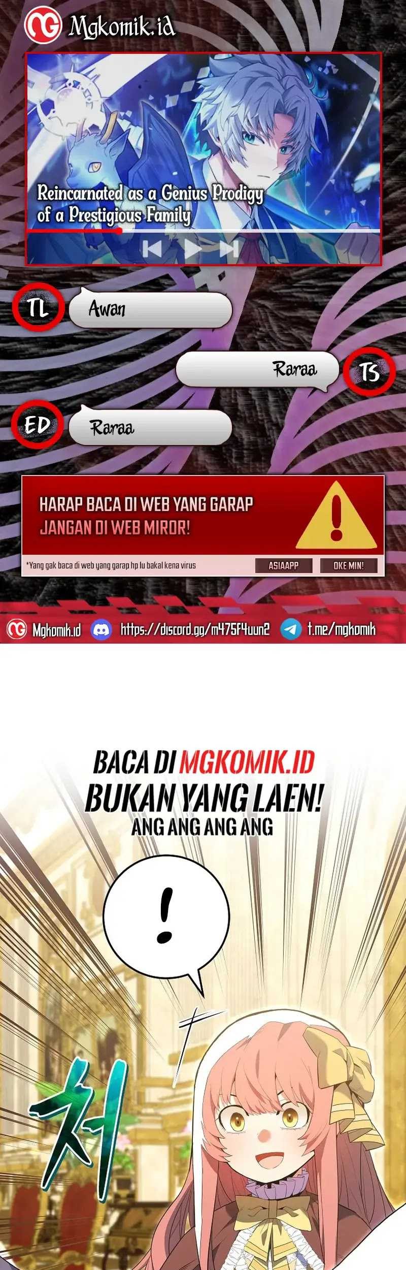 Komik Reincarnated as a Genius Prodigy of a Prestigious Family Chapter 10 gambar 1