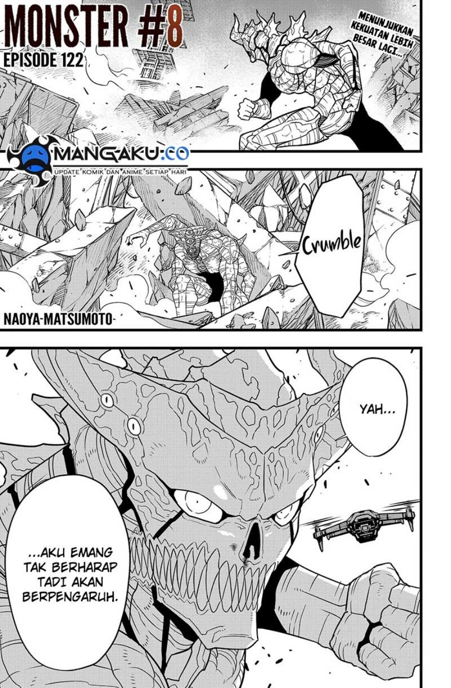 Manga 8Kaijuu Chapter 122 gambar 2