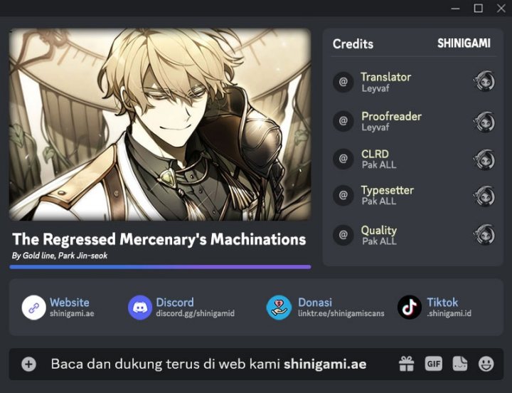 Komik The Regressed Mercenary’s Machinations Chapter 30 gambar 1