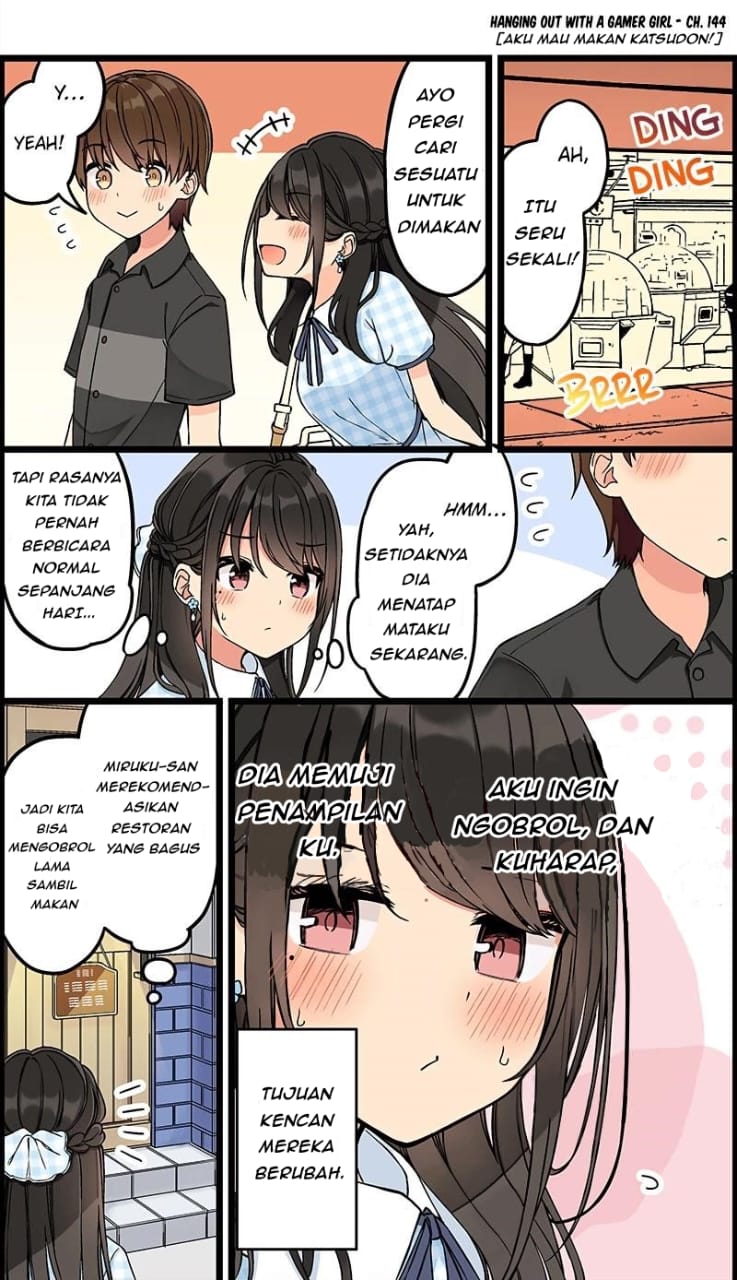 Komik Hanging Out with a Gamer Girl Chapter 144 gambar 1