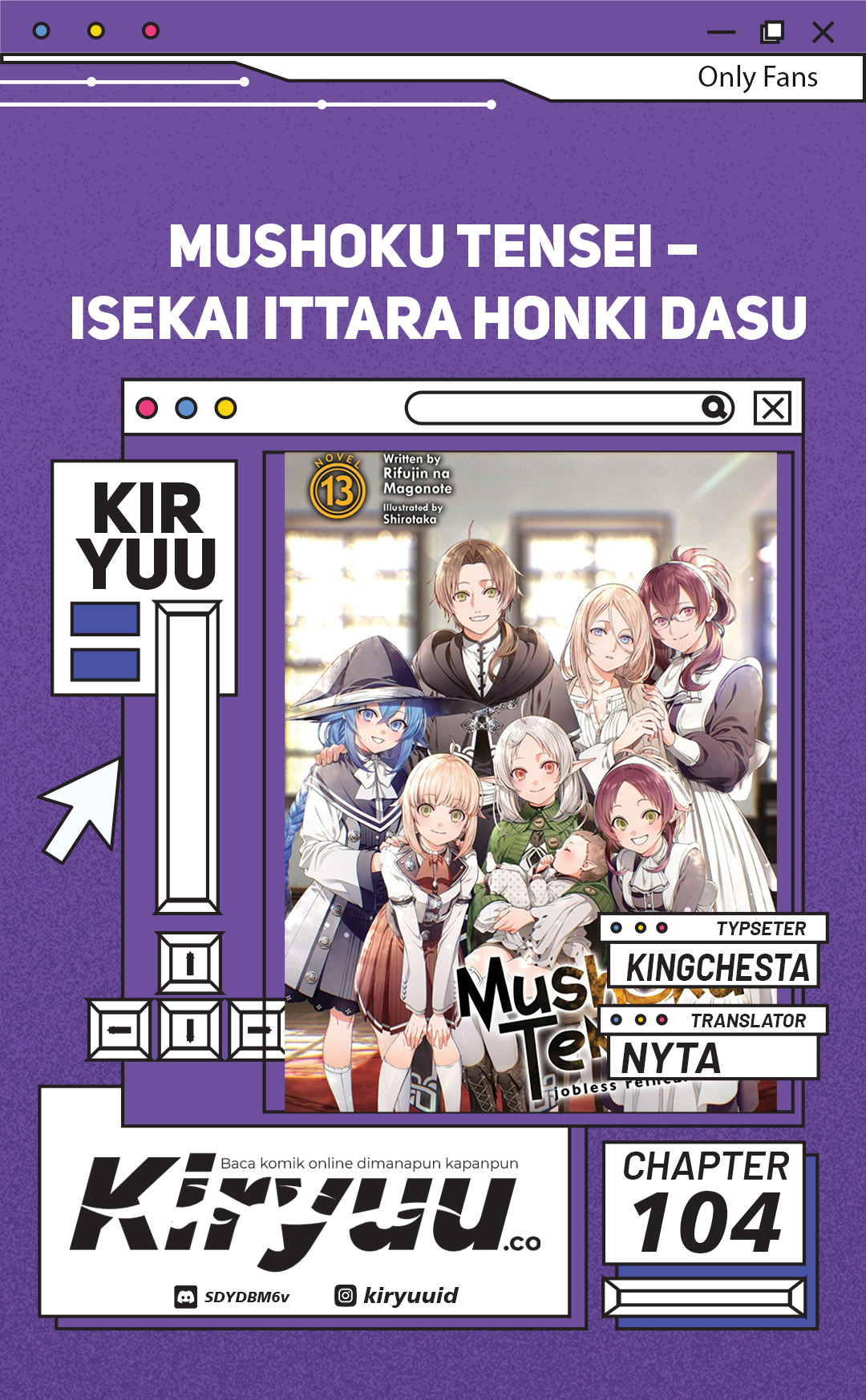 Komik Mushoku Tensei: Isekai Ittara Honki Dasu Chapter 104 gambar 1