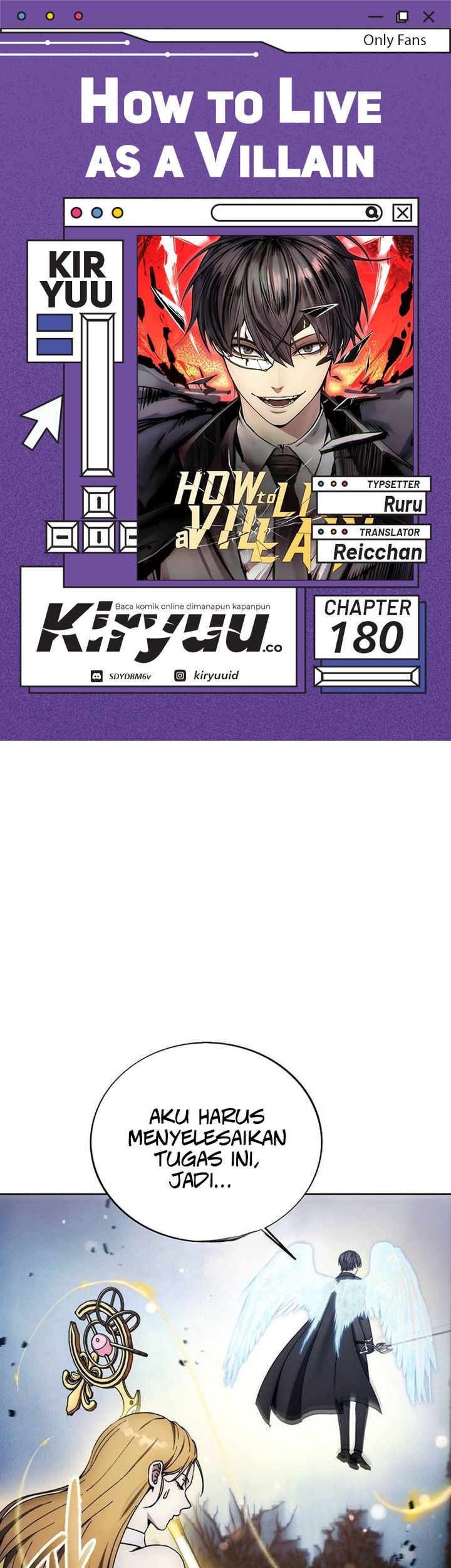 Komik How to Live as a Villain Chapter 180 gambar 1