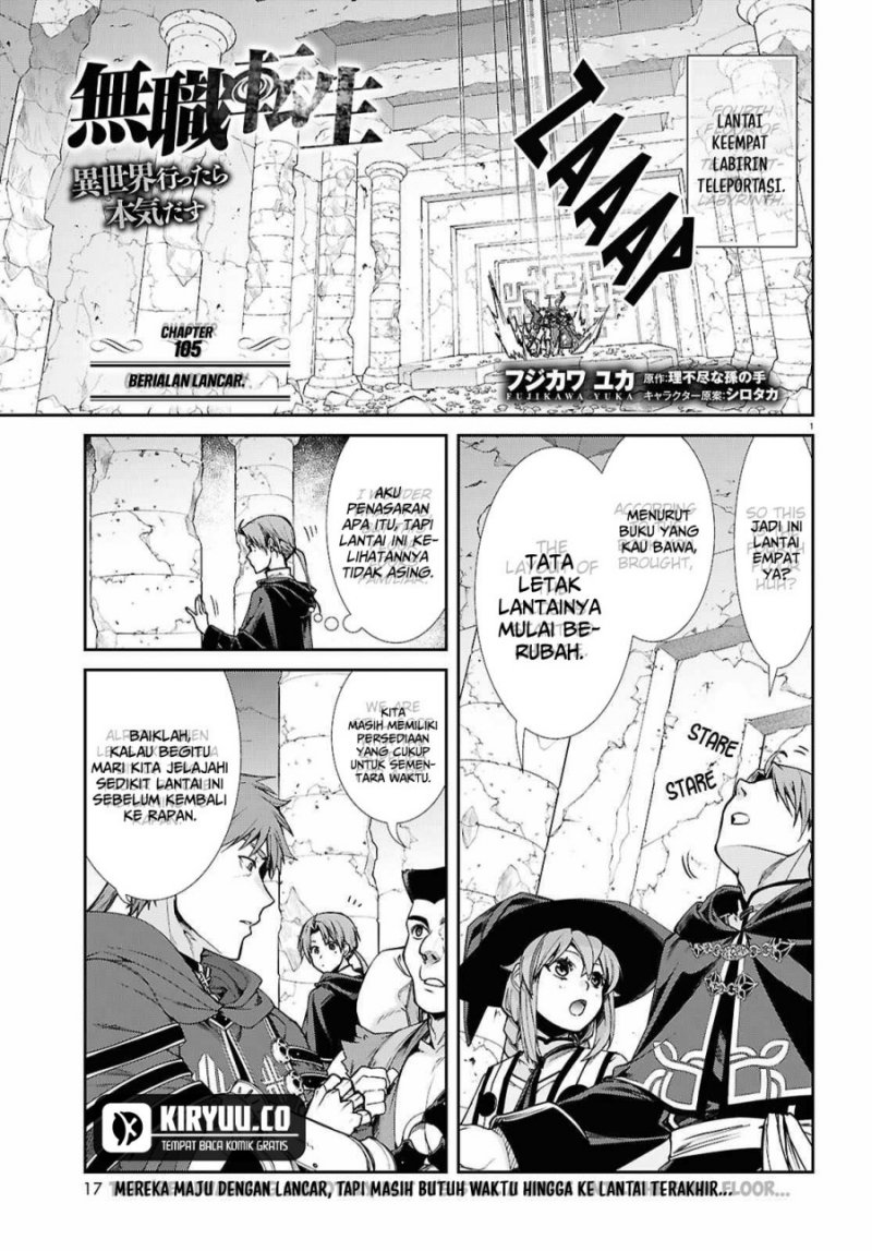 Manga Mushoku Tensei: Isekai Ittara Honki Dasu Chapter 105 gambar 2