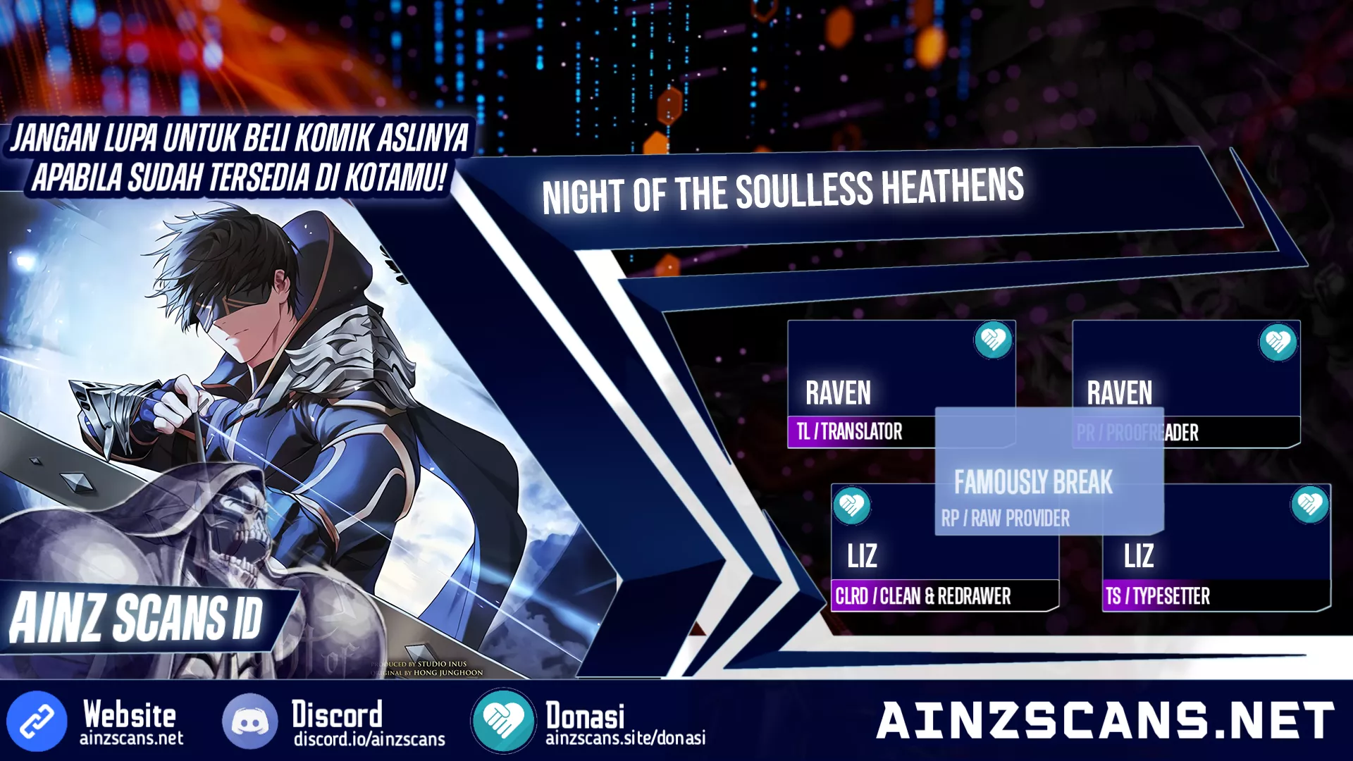 Komik Night of the Soulless Heathens Chapter 22 gambar 1