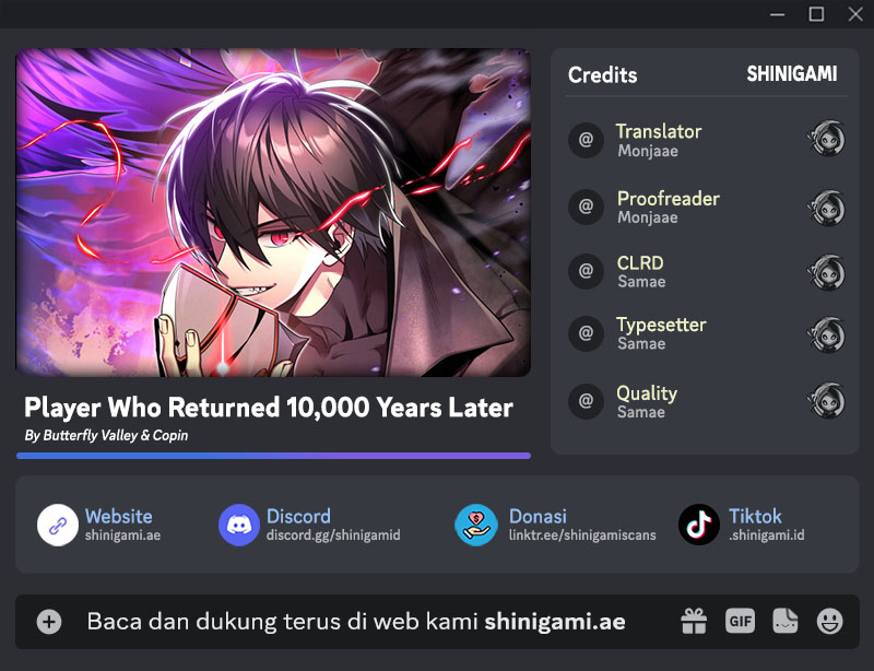 Komik Player Who Returned 10,000 Years Later Chapter 100 gambar 1