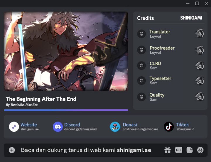 Komik The Beginning After The End Chapter 183 gambar 1