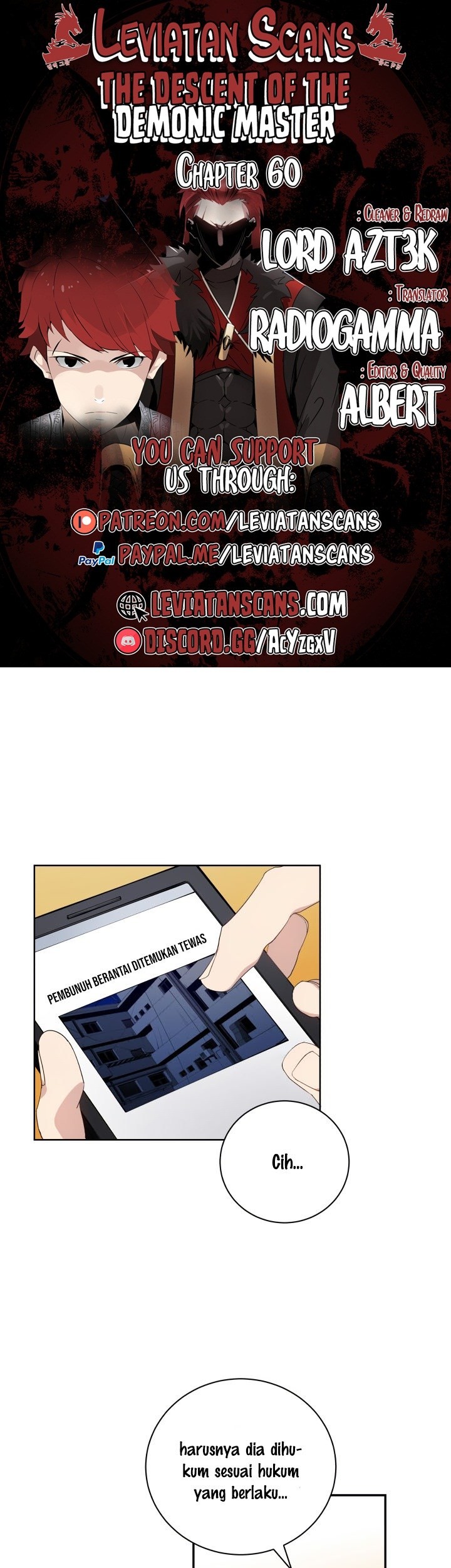 Komik The Descent of the Demonic Master Chapter 60 gambar 1