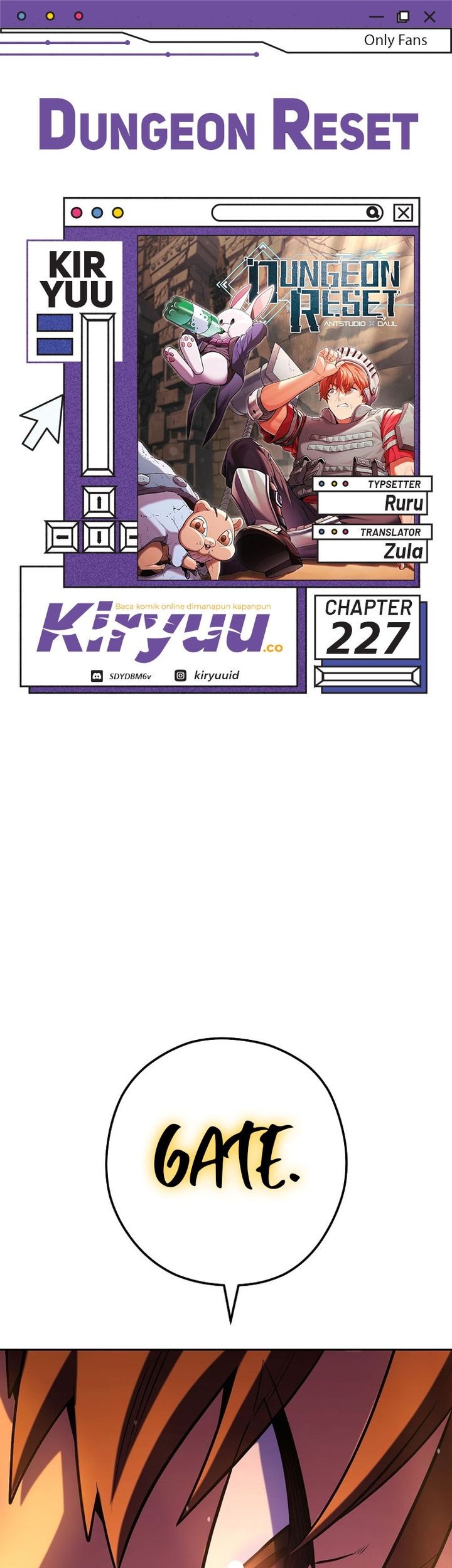 Komik Dungeon Reset Chapter 227 gambar 1