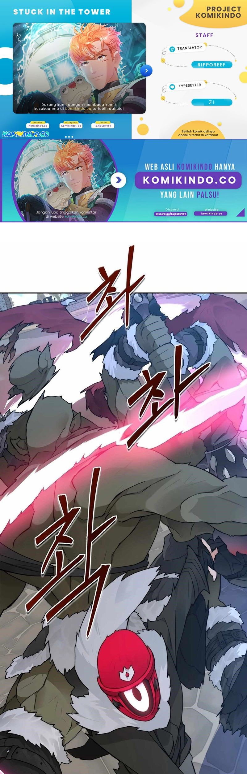 Komik Stuck in the Tower Chapter 49 gambar 1