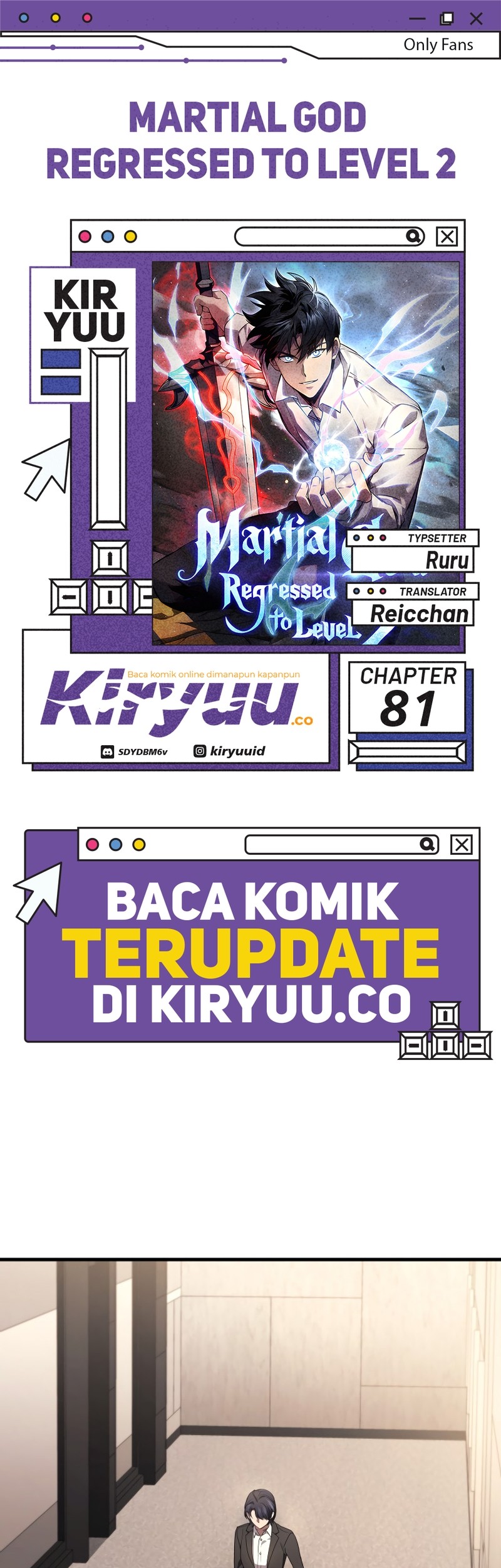 Komik Martial God Regressed to Level 2 Chapter 81 gambar 1