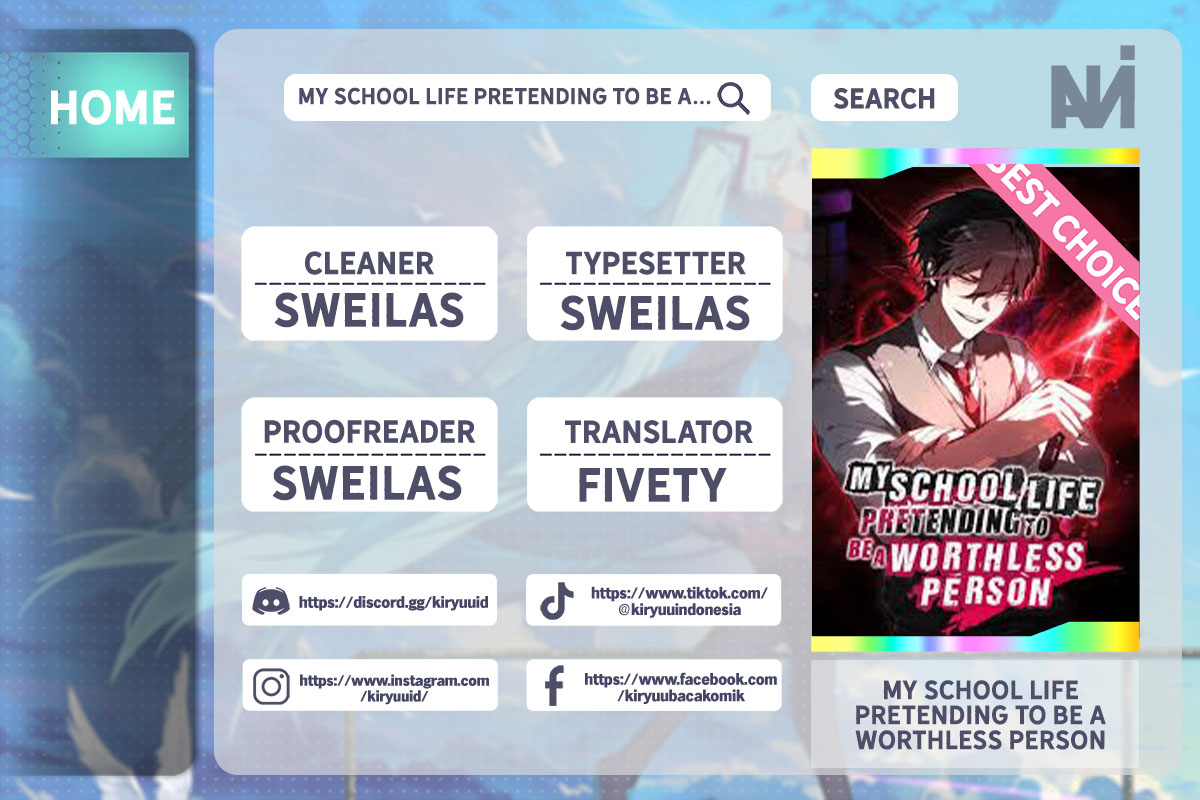 Komik My School Life Pretending to Be a Worthless Person Chapter 64 gambar 1