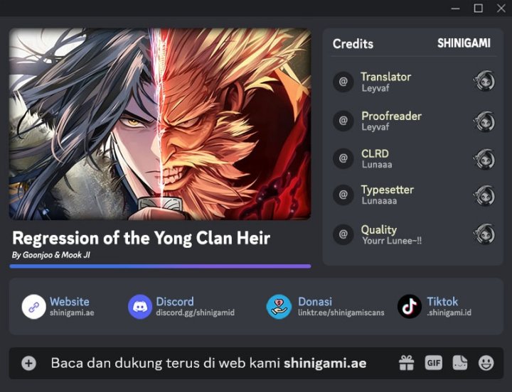 Komik Regression Of The Yong Clan Heir Chapter 18 gambar 1