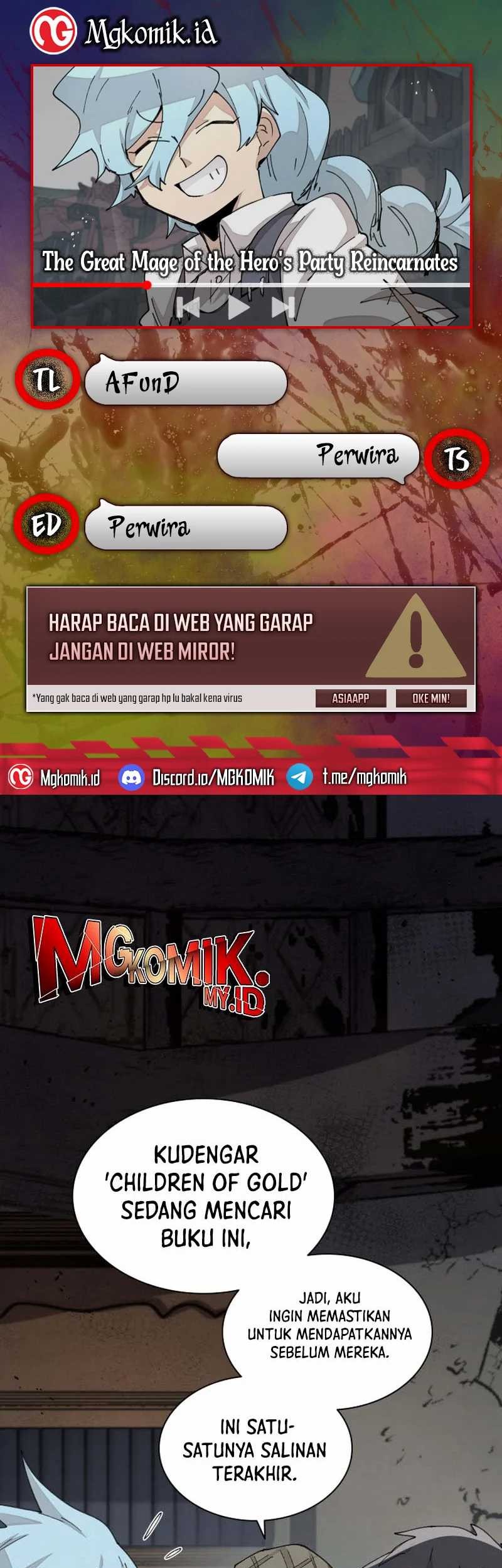 Komik The Rebirth of the Hero’s Party’s Archmage Chapter 71 gambar 1