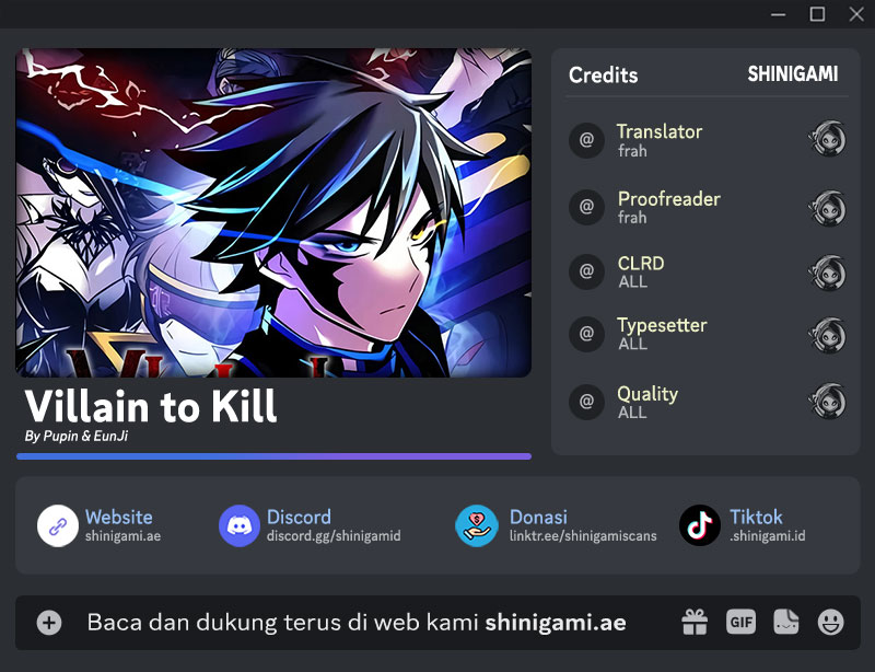 Komik Villain To Kill Chapter 145 gambar 1