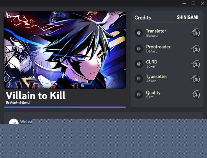 Komik Villain To Kill Chapter 128 gambar 1