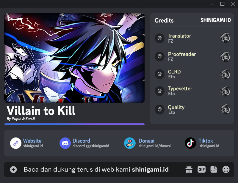 Komik Villain To Kill Chapter 101 gambar 1