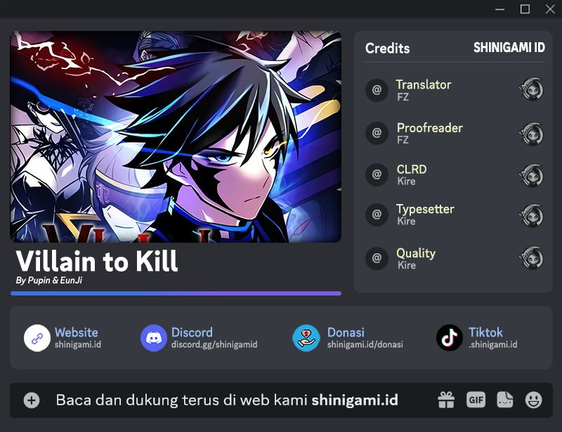 Komik Villain To Kill Chapter 93 gambar 1