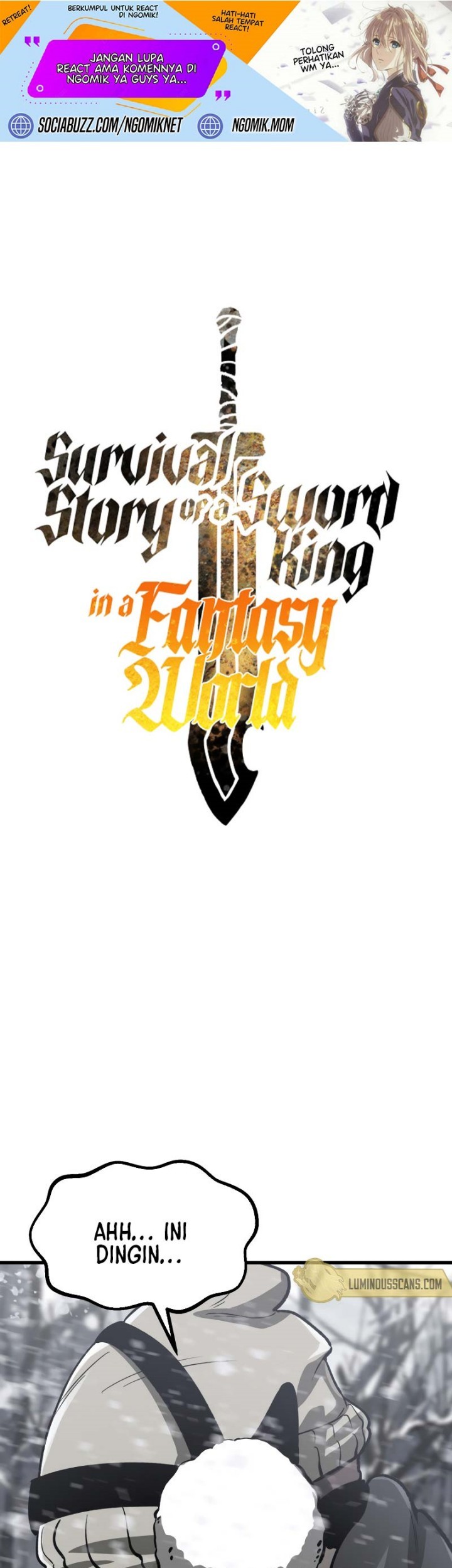 Manhwa Sword King Chapter 214 gambar 2