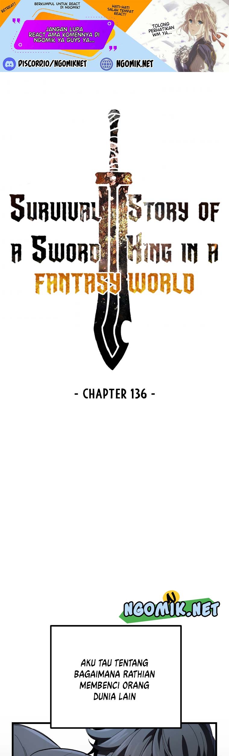 Manhwa Sword King Chapter 136 gambar 2