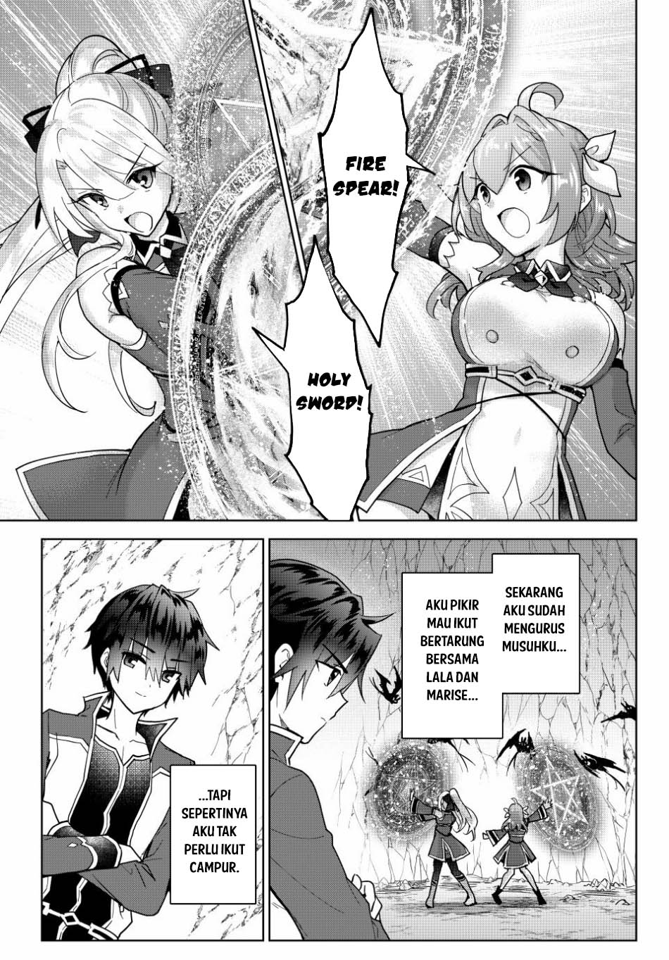 Manga Nishuume Cheat no Tensei Madoushi 〜Saikyou ga 1000-nengo ni Tensei Shitara, Jinsei Yoyū Sugimashita〜 Chapter 17 gambar 2
